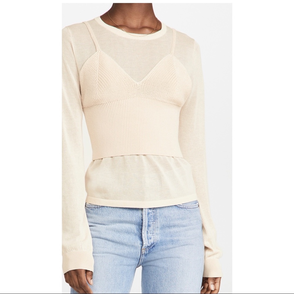 NWOT Endless Rose Two Piece Knit Top